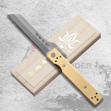 Japanese knife HIGONOKAMI Kanetsune TANZAKU-TOU