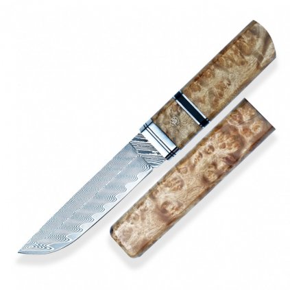 Japanese knife Dellinger NAMI Tanto VG-10 Damascus