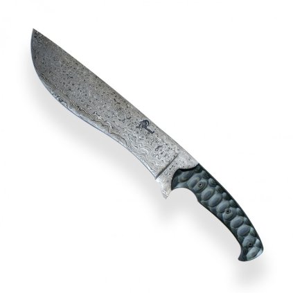 Damašková mačeta Dellinger Overland – rukojeť Micarta, pro outdoor