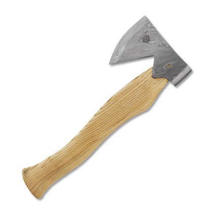 Dellinger Valhalla Aska - Folded Steel Axe, Ash Wood Handle