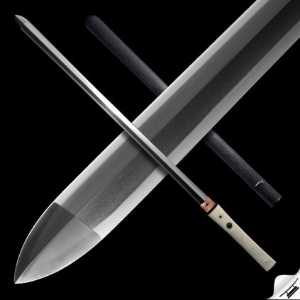 Aichi Tsurugi/Ken Sword Tamahagane - Double-Sided Suguha Hamon