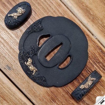 Koshirae Otoko – decorative fitting for a samurai sword
