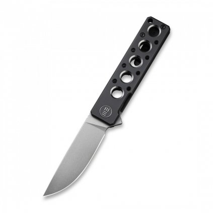 folding knife WEKNIFE Miscreant 3.0 2101B - Black Titanium Flipper, CPM 20CV