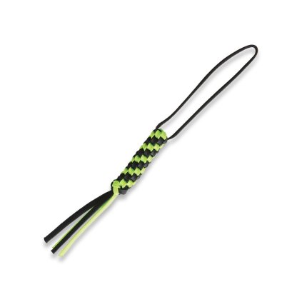 šňůra WEKNIFE paracord lanyard, zeleno-černá WE-A-03A
