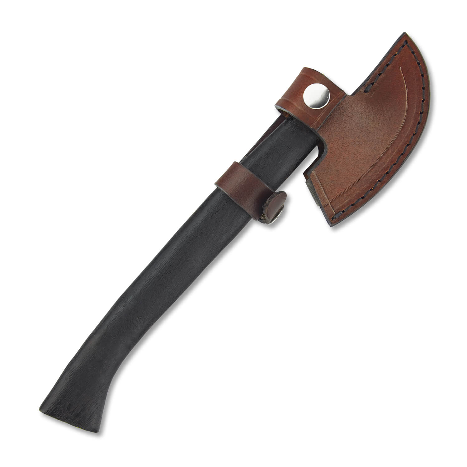 Příborová sekerka Dellinger Damascus – opálený jasan