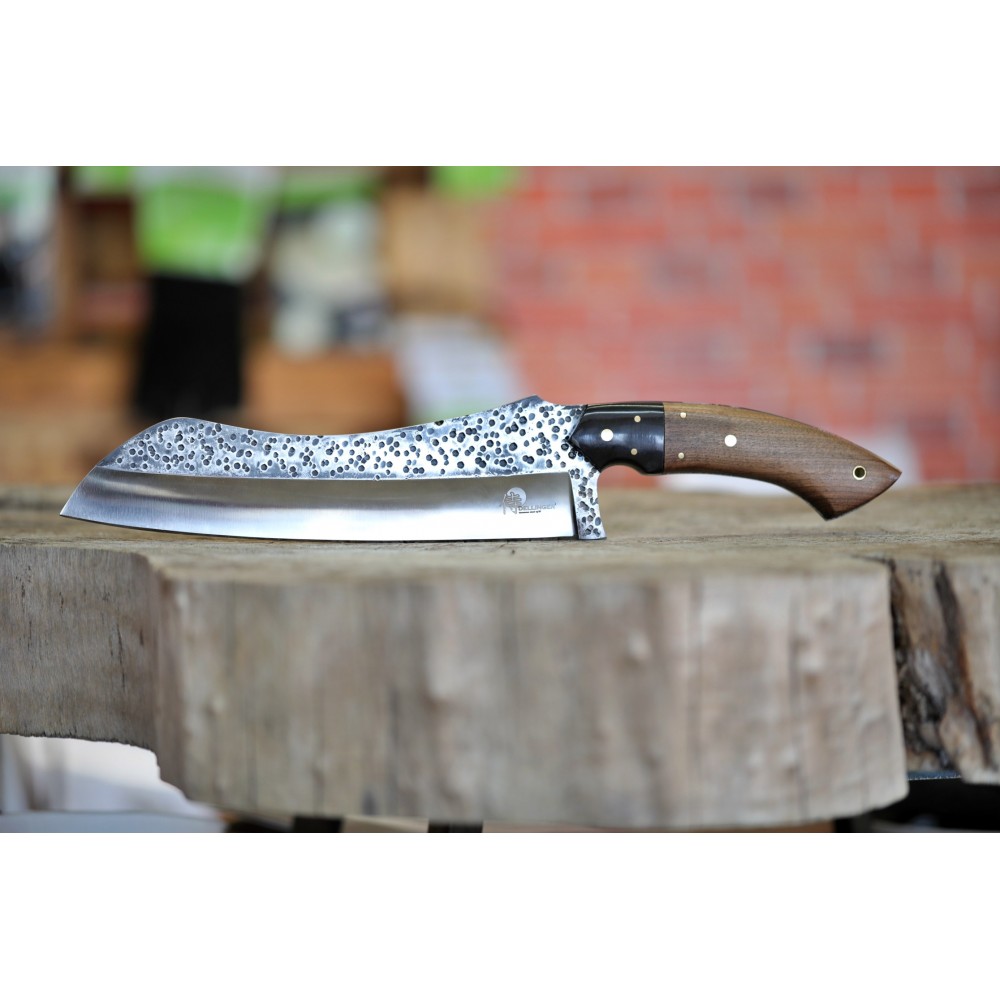 Mačeta Dellinger Executive D2 Walnut – ořech a buvolí roh