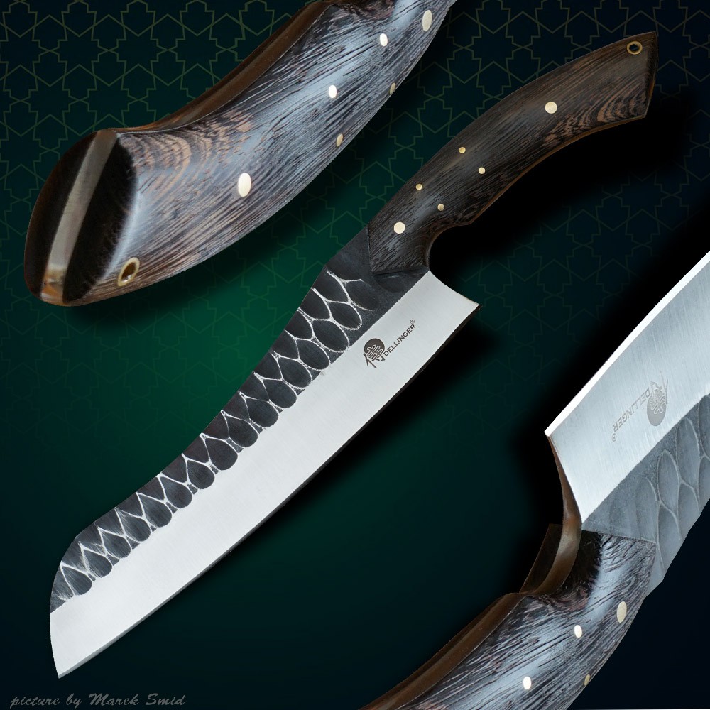 Mačeta Dellinger Gungnir Chopper D2 – dřevo Wenge