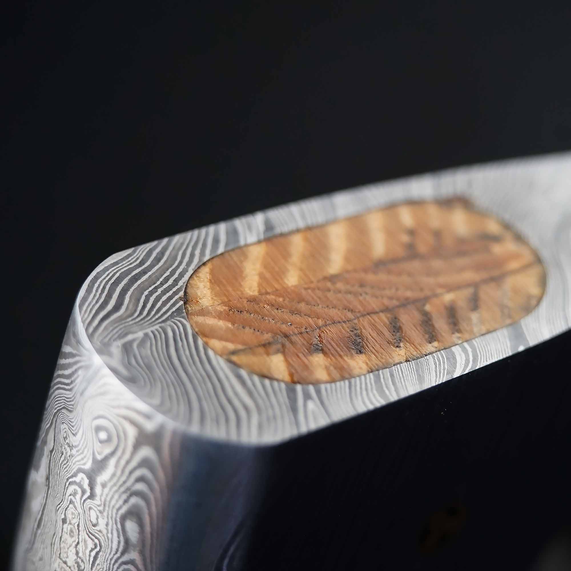 Kovaná damašková sekera Dellinger Valhalla Ash