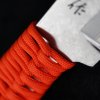 Japonský damaškový nůž Kanetsune Shu-Karasu s oranžovým paracordem f