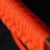 Japonský pevný bojový nůž Kanetsune Seki Shu-Karasu Blue Steel, paracord d