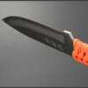 Japonský pevný bojový nůž Kanetsune Seki Shu-Karasu Blue Steel, paracord m
