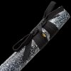 Sběratelská katana Tanikaze s černou matnou pochvou a bílým postřikem h