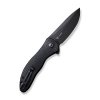 Zavírací nůž CIVIVI Synergy3 s černou rukojetí G10 a čepelí v úpravě Black Stonewashed b
