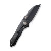 zaviraci nuz weknife Celý černý zavírací EDC nůž WEKNIFE High-Fin Black 22005-1 s tanto čepelí a titanovou rukojetí. bfin black WE-WE22005-1 1