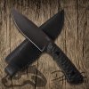 knife PRACANT black Radim Dachs, carbon steel 14 260