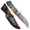 nůž lovecký Waldmann mammut Damascus H08 17