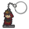 Sběratelský přívěsek na klíče Dellingeráček Samuraj v tradiční zbroji.