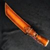 nůž TANTO Dellinger FEZÁ Randy Feather Damascus Nr. 16 K-H118-16 13