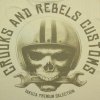 Tričko Yakuza Premium 3600 Crooks and rebels Customs žluté2