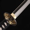 katana dragon flower horimno T 10 Suguha hamon, Bo Hi St 140 4