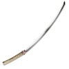 Exkluzivní špičková replika samurajského meče katana Midori Tsunami Koshizori, T-10 Carbon Steel, Real Choji Midare Hamon, Yokote