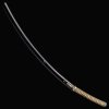 Exkluzivní špičková replika samurajského meče katana Midori Tsunami Koshizori, T-10 Carbon Steel, Real Choji Midare Hamon, Yokote e
