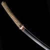 Exkluzivní špičková replika samurajského meče katana Midori Tsunami Koshizori, T-10 Carbon Steel, Real Choji Midare Hamon, Yokote h