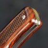 nůž Dellinger Spin Attack VG 10 Ironwood + kožené pouzdro K H312 6