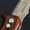 nůž Dellinger Spin Attack VG 10 Ironwood + kožené pouzdro K H312 9