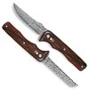 nůž Dellinger Spin Attack VG 10 Ironwood + kožené pouzdro K H312 1