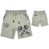 kraťasy 3828 light olive teplákové joggingové Yakuza Premium Selection
