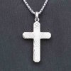 křížek Silver Spirit Cross s řetízkem damascus 4