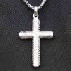 křížek Silver Spirit Cross s řetízkem damascus 5