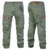 kalhoty Yakuza Premium Selection cargo 3854 zelené olivové (Velikost 2XL)