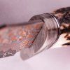 hunting knife Copper Crown Damascus bolster