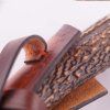 hunting knife Copper Crown Damascus sheath 2