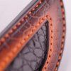 nuž lovecký Copper Crown Damascus leather sheath