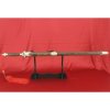 Chinese Tai Chi practice sword, blade from flexible stainless steel, wooden scabbard
