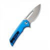 Zavírací nůž CIVIVI Odium Blue s modrou rukojetí G10 a pojistkou Liner Lock b