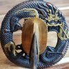 Katana SUNEKUAI - 2.26 Shaku, AISI 1045 carbon steel, 3D Damascus imitation