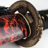 Katana AKIGUMO - 2.30 Shaku, Carbon Steel T-10, Real Choji Midare Hamon, Yokote