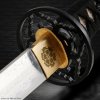 Katana HANAZUKE - 2.30 Shaku, Folded AISI 1075 Steel, Polished Hamon Imitation, Yokote