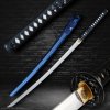 Katana HANAZUKE - 2.30 Shaku, Folded AISI 1075 Steel, Polished Hamon Imitation, Yokote