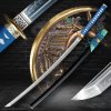 Katana SACUKI - 2.30 Shaku, Carbon Steel AISI 1095, Real Yahazu Hamon, Yokote