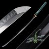 Nagatsuki katana made of T-10 carbon steel, real life Hamon Yahazu