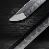 katana AKEBONO - 2,26 Shaku, uhlíková ocel AISI 1095, reálný hamon Yahazu, Yokote