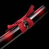 Dekorativní replika samurajského meče katana Jū-dachi 2,30 Shaku, uhlíková ocel AISI 1045, Bo-Hi, leštěná imitace hamonu, Diamond Shaped Yokote b