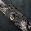 Funkční replika samurajského meče katana Akaei 2,4 Shaku, uhlíková ocel AISI 1095, real Choji Hamon f