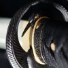 Funkční replika samurajského meče katana Akaei 2,4 Shaku, uhlíková ocel AISI 1095, real Choji Hamon i