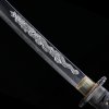 Kokushibyo Katana – Japanese Tamahagane Steel with Double-Sided Horimono